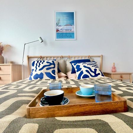 Ferienwohnung Tlusta Mewa Sea View Gdynia Exterior foto